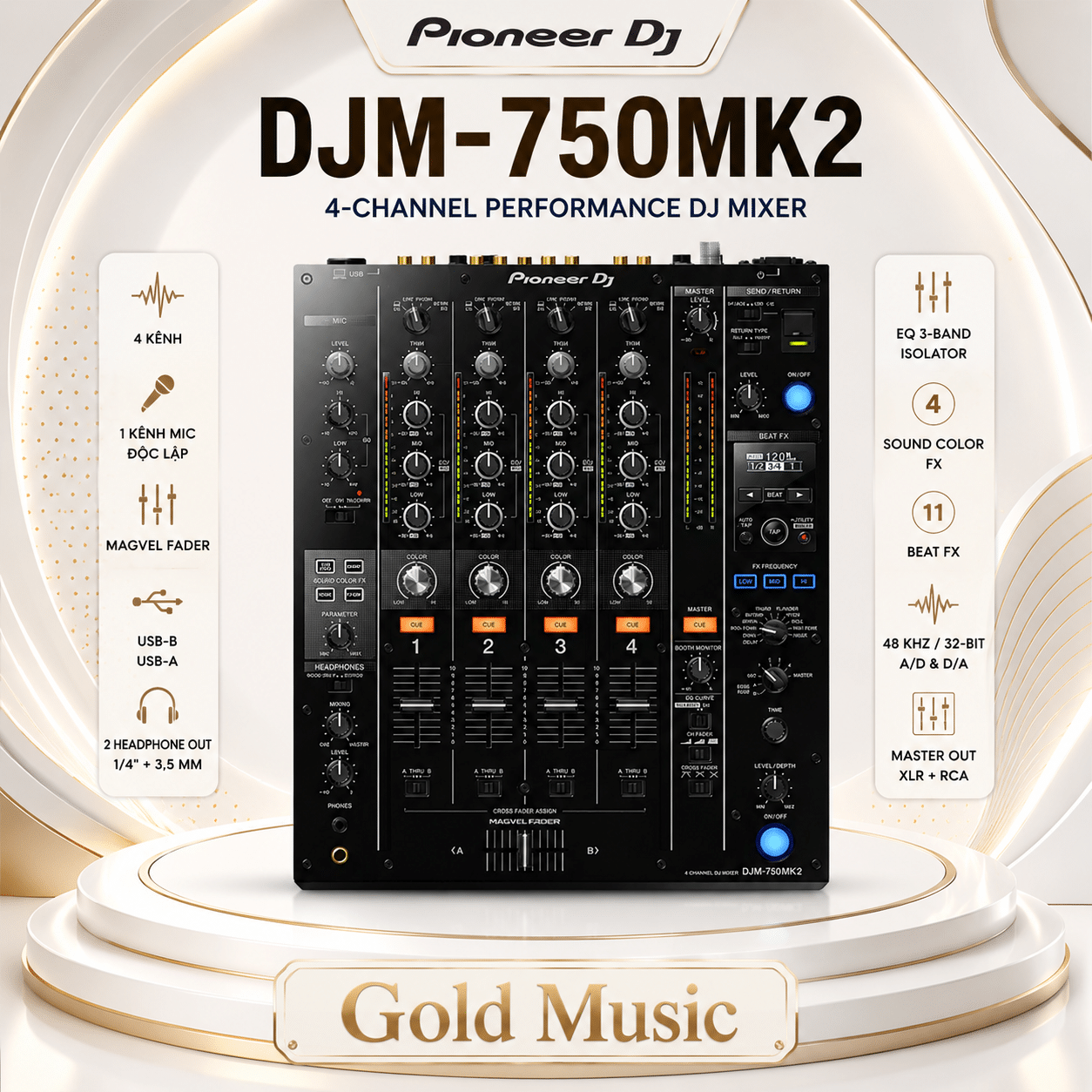 MIXER DJ PIONEER DJ DJM-750MK2 mixer dj pioneer dj djm 750mk2