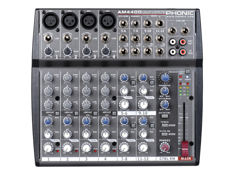 mixer phonic am440d 2