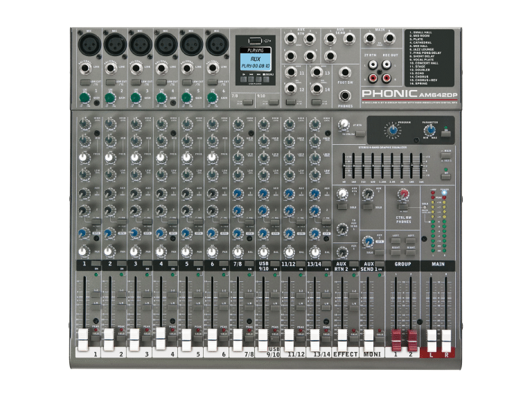 mixer phonic am642dp 2