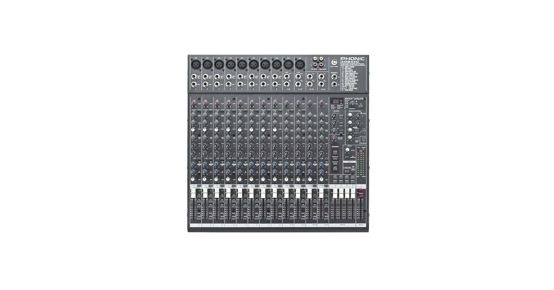 mixer phonic am844d
