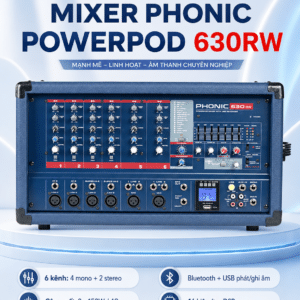 phonic powerpod 630rw 1