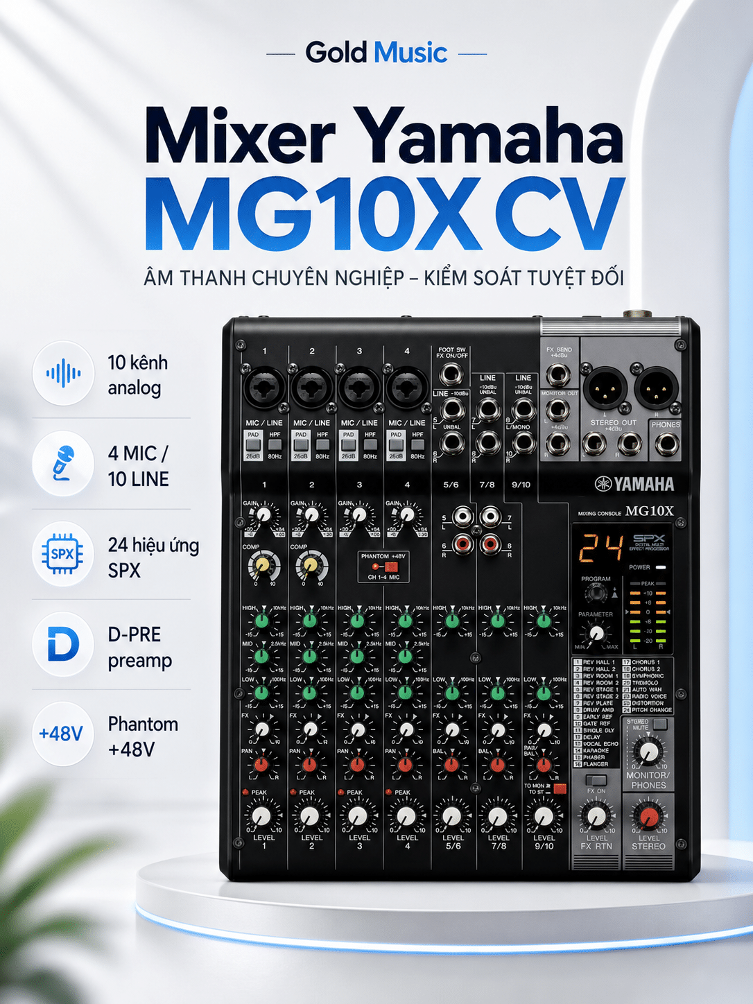 Mixer Yamaha MG10XCV mixer yamaha mg10xcv