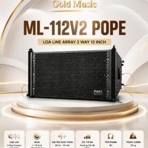 ml 112v2 pope loa line array 2