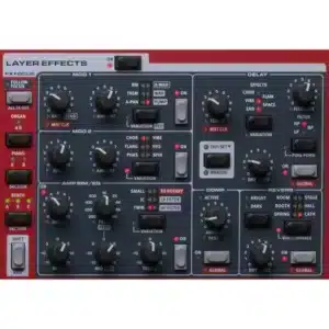Đàn Stage Keyboard Nord Stage 4 Compact 73 phím Semi Weighted Waterfall nord stage 4 compact 73