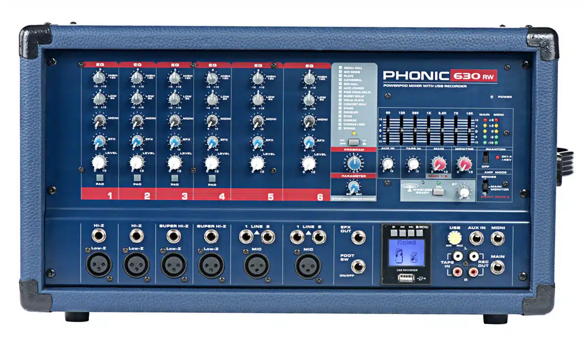 phonic powerpod 630rw 1
