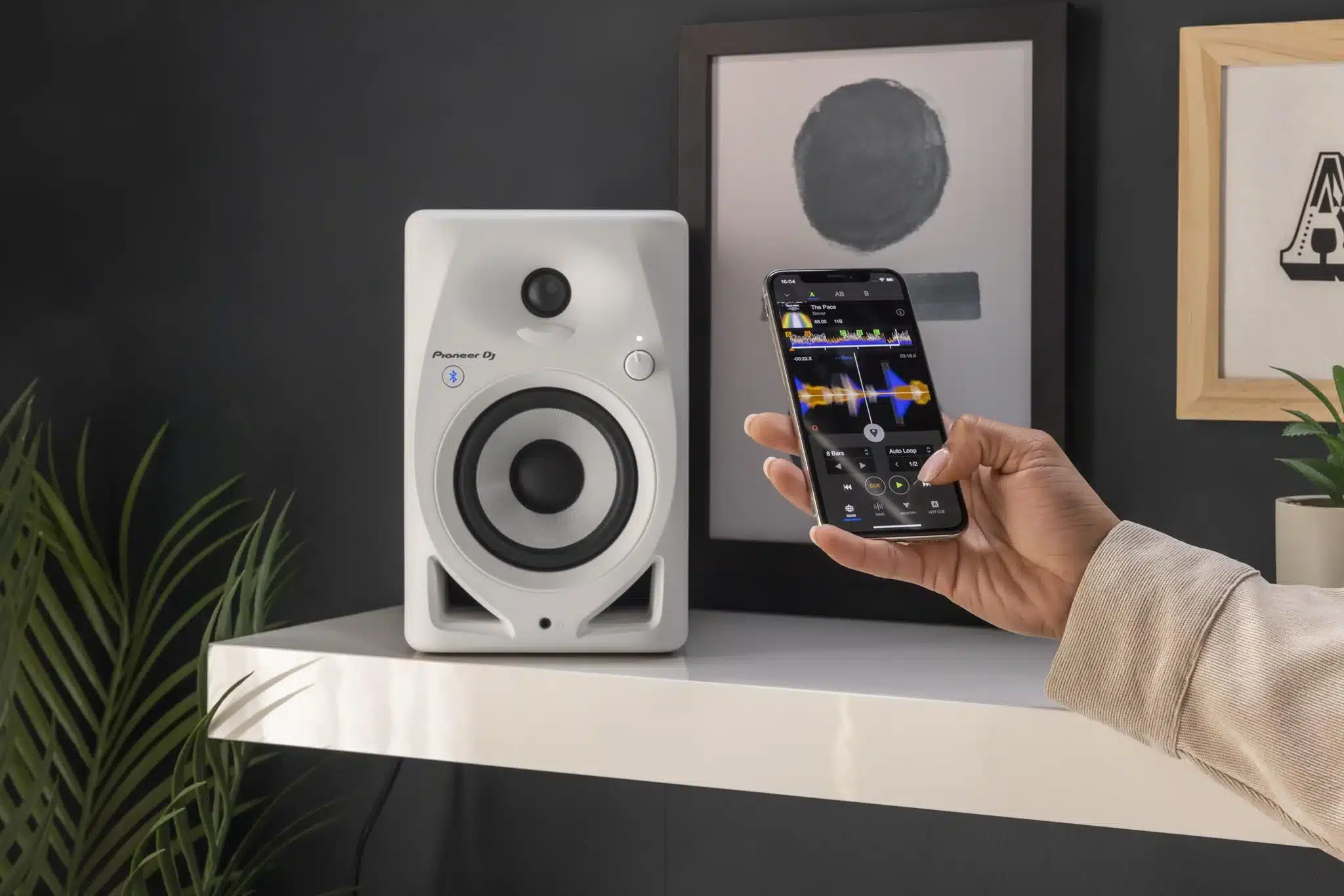 pioneer dj dm 40bt w pioneer dj dm 40bt w