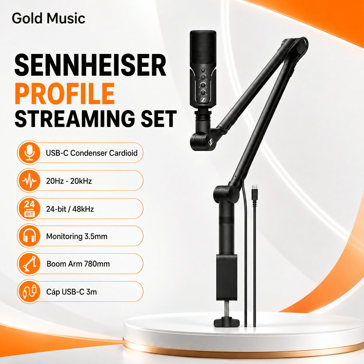 PROFILE STREAMING SET profile streaming set sennheiser