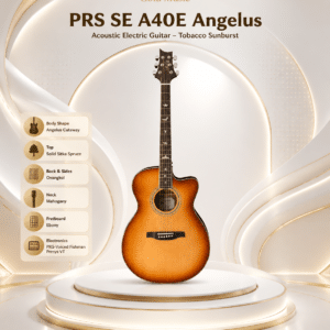 prs se a40e tobacco sunburst 3