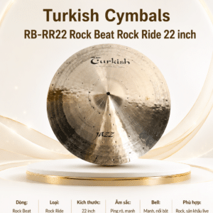 rb rr22 dong cymbals rock cua tho nhi ky 22 inch rock beat rock ride 1