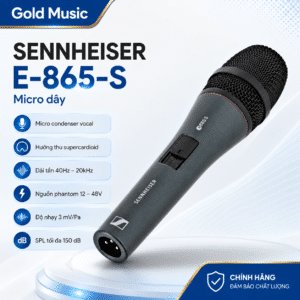 sennheiser e 865 s micro day