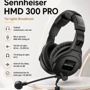 sennheiser hmd 300 pro tai nghe broadcast