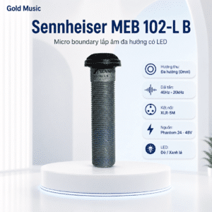 sennheiser meb 102 l b dau microphone