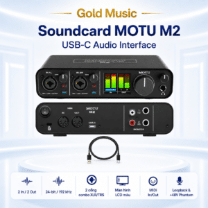 Soundcard Motu M2 USB-C Audio Interface soundcard motu m2 usb c audio interface