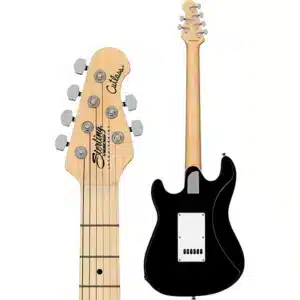 Sterling Cutlass CT20 Maple FB Black đàn guitar điện tập luyện, chơi band sterling cutlass ct20 1