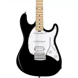 Sterling Cutlass CT20 Maple FB Black đàn guitar điện tập luyện, chơi band sterling cutlass ct20