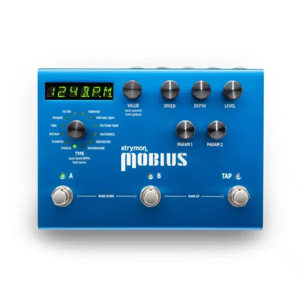 Strymon Mobius pedal hiệu ứng modulation cho pedalboard strymon mobius 3