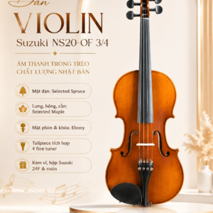 suzuki ns20of violin 3 4 4