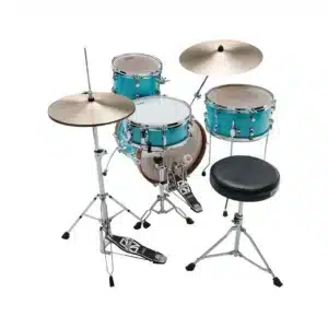 Bộ Trống Cơ TAMA Club JAM LJK48H4 AQB 4 món kèm hardware và ghế màu Aqua Blue tama ljk48h4 aqb