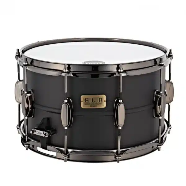 Trống Snare TAMA SLP Big Black Steel LST148 14x8 inch Nickel Đen Mờ (Matte Black Nickel) tama lst148 2
