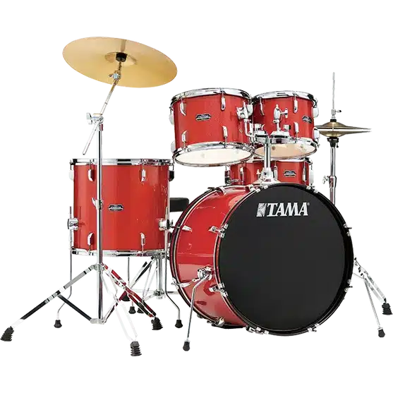 Bộ Trống Cơ TAMA Stagestar ST52H6 CDS 5 món kèm hardware và ghế màu Candy Red Sparkle tama st52h6 cds 1