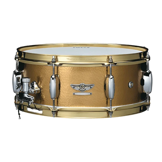 Trống Snare Đồng Thau Gõ Búa TAMA Star Reserve TBRS1455H 14x5.5 inch (Hand Hammered Brass) tama tbrs1455h 1