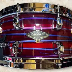 Trống Snare TAMA Starclassic Walnut/Birch WBSS65-LPO 14x6.5 inch Sơn Bóng Vân Sò Ảo Ảnh (Lacquer Phantasm Oyster) tama wbss65 lpo 1