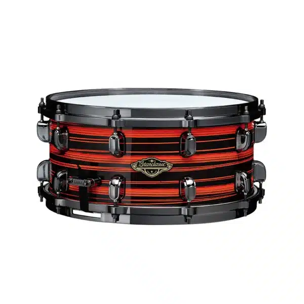 Trống Snare TAMA Starclassic Walnut/Birch WBSS65BN-NOO 14x6.5 inch Cam Neon Vân Sò (Neon Orange Oyster) tama wbss65bn noo 1