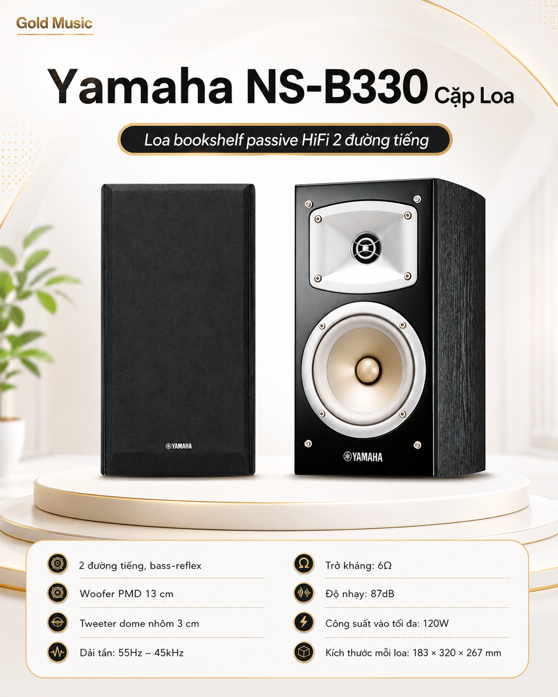 Yamaha NS-B330 Cặp Loa yamaha ns b330 cap loa