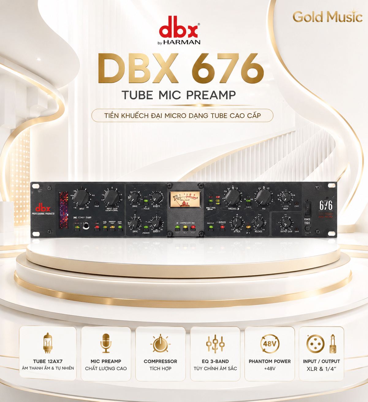 DBX 676 Tube Mic Preamp dbx 676 tube mic preamp