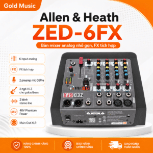 allen and heath zed 6fx ban mixer