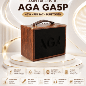 ampli acoustic aga ga5p 45w pin sac bluetooth 1
