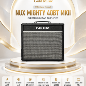 ampli dan guitar dien nux mighty 40bt mkii electric ampli 4