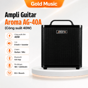 ampli guitar aroma ag 40a cong suat 40w