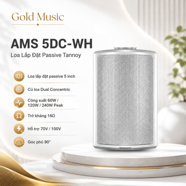 AMS 5DC-WH Loa Lắp đặt Passive Tannoy ams 5dc wh loa lap dat passive tannoy