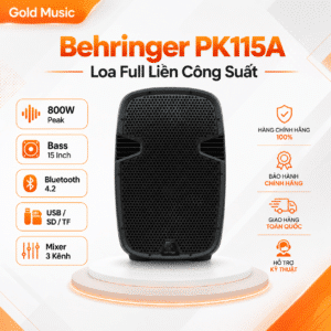 Behringer PK115A Loa Full liền công suất behringer pk115a loa full lien cong suat