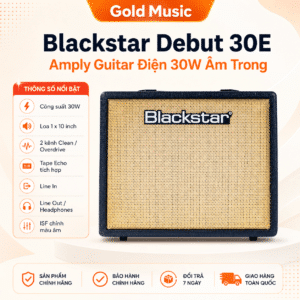 blackstar debut 30e amply guitar dien 30w