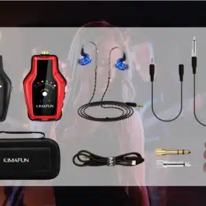 Bộ Thu Phát Tai Nghe Kiểm Âm Monitoring Kimafun KM-G150-3 , Không Dây Wireless IEM In-Ear bo thu phat tai nghe kiem am monitoring kimafun km g150 3 khong day wireless iem in ear 1