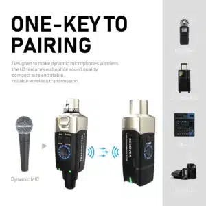 bo wireless xvive u3 thu phat khong day cho micro dynamic 4