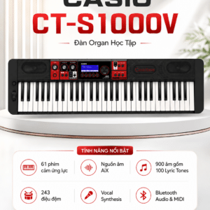 CASIO CT-S1000V Đàn Organ Học Tập