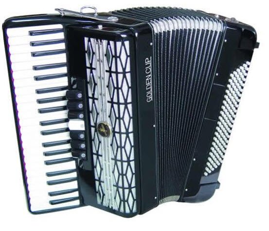 dan accordion golden cup 120 bass mau den