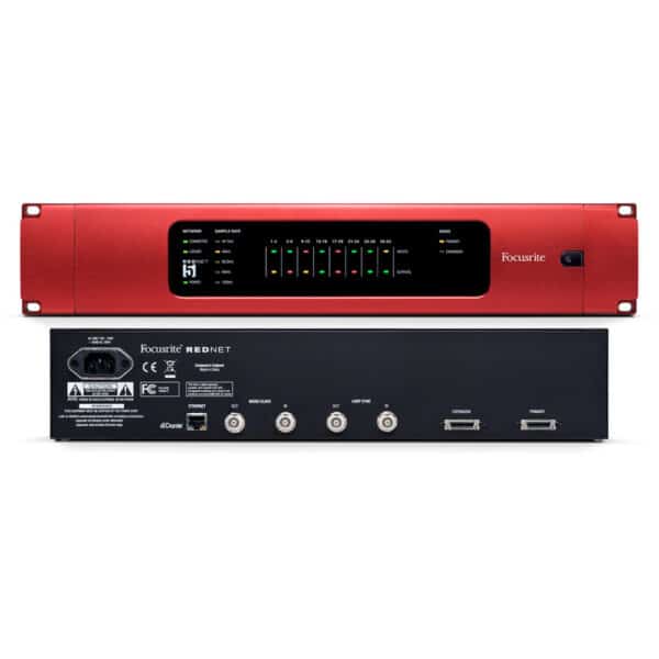 focusrite rednet 5 32 x 32 ethernet audio network digital i o for pro tools hd1