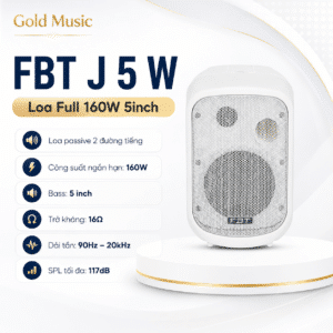 j 5 w loa full 160w 5inch fbt