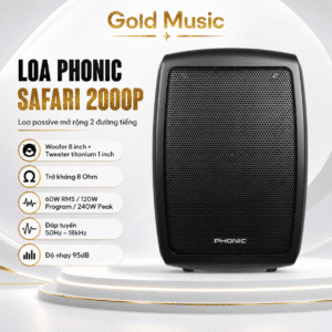 loa phonic safari 2000p