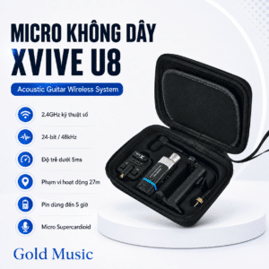 micro khong day xvive u8 acoustic guitar