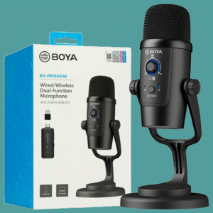 micro usb khong day thu am podcast boya by pm500w