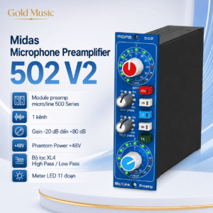 midas microphone preamplifier 502 v2
