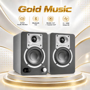 mot cap loa kiem am fluid audio c35bt active studio monitor 3