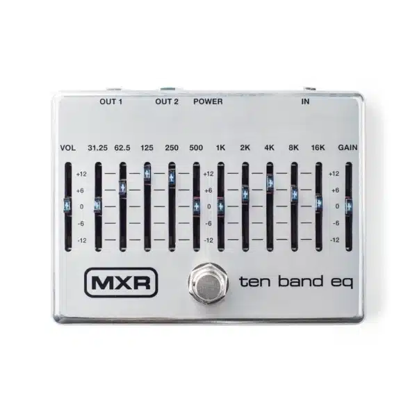 MXR M108S Ten Band – EQ Guitar Effects Pedal mxr m108s ten band eq guitar effects pedal 4