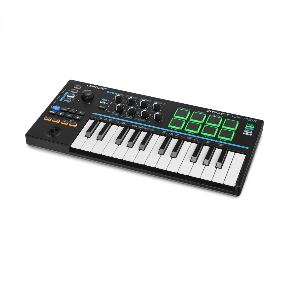 nektar impact lx mini keyboard midi controller 1 nektar impact lx mini keyboard midi controller 1