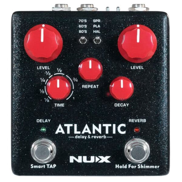pho guitar nux ndr 5 atlantic delay reverb pedal 2